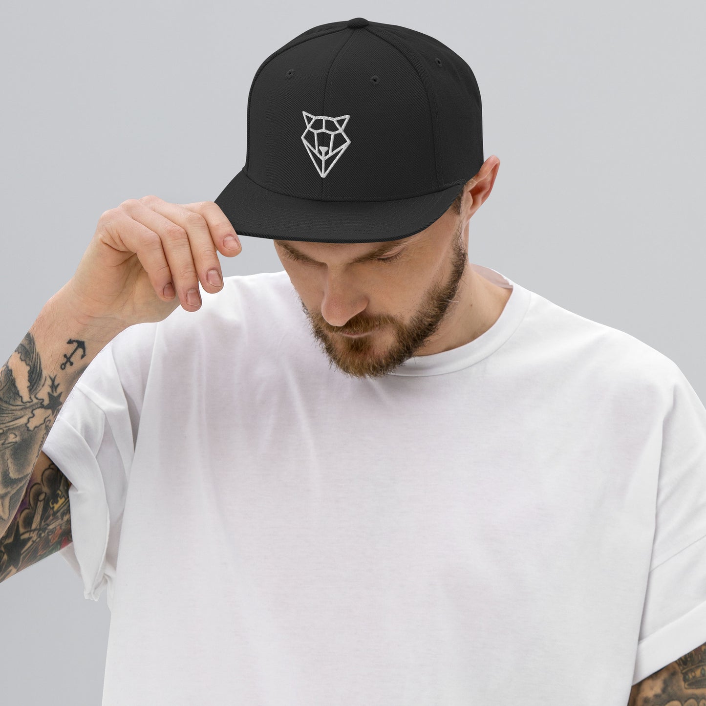 Embroidered Classic Snapback Hat
